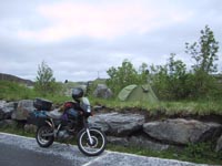 Villcamping i  i Lofoten