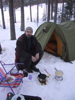 Vaffelpressa er i gang